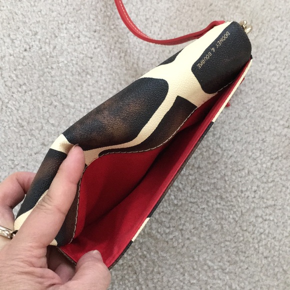 NWOT Dooney & Bourke Crossbody Foldover Bag - Picture 6 of 8